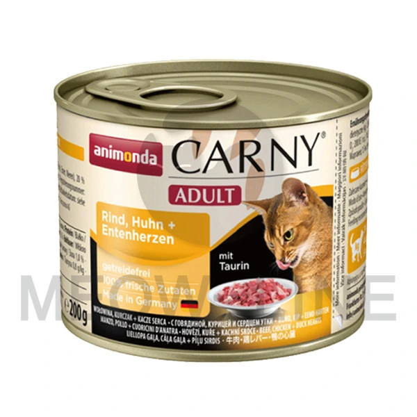 Animonda Carny Adult Cat Beef + Chicken 成貓系列 | 牛+雞 200g