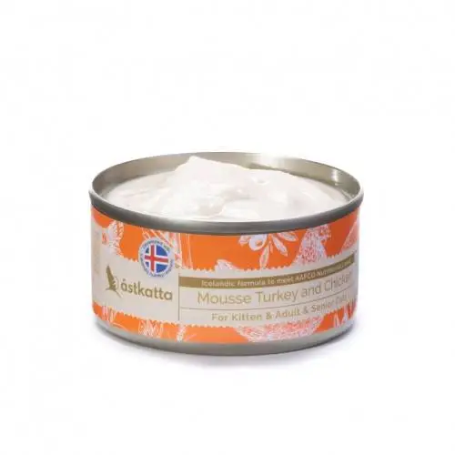 Astkatta 無添加 火雞+雞肉慕絲罐 80g