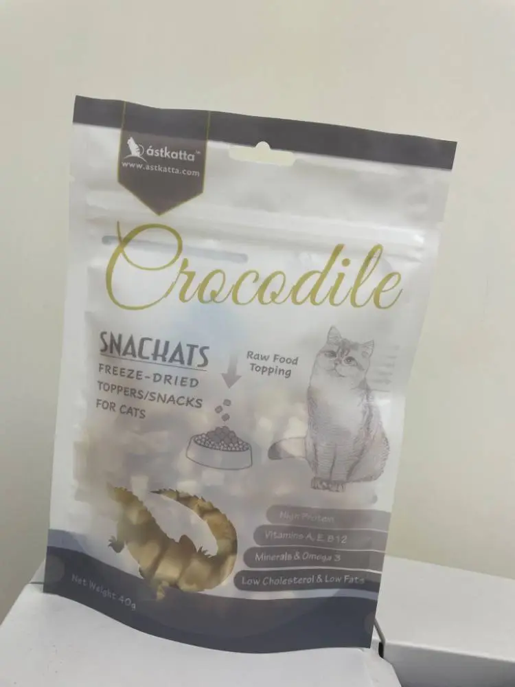 Astkatta  Freeze-Dried 凍乾鱷魚肉粒 40g