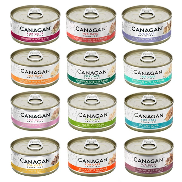 Canagan 肉絲主食貓罐 75g x 72
