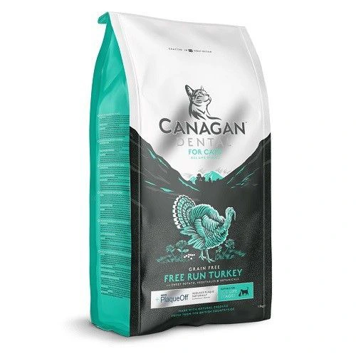 Canagan 天然無穀物貓乾糧 - 火雞配方 (含健齒元素) 4kg