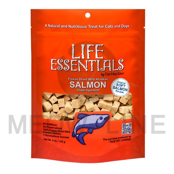 Cat-Man-Doo Life Essentials Freeze Dried Wild Alaskan Salmon 三文魚粒 5oz