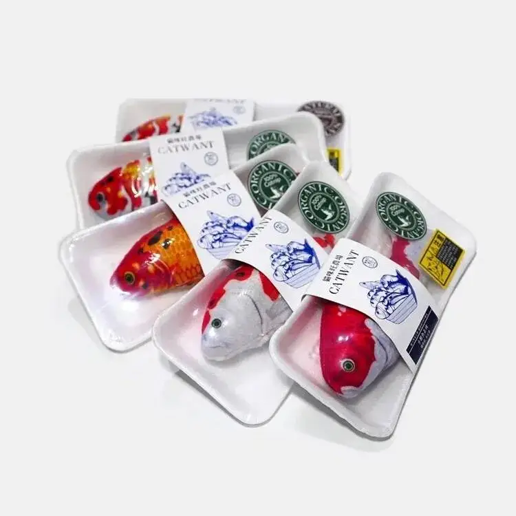 catwant貓咪旺農場 100%貓薄荷 / 木天蓼填充貓玩具 (錦鯉魚) 隨機款