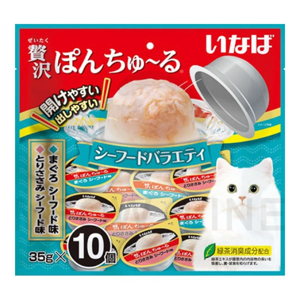 Ciao 果凍杯 海鮮 PARTY 35g x 10個入