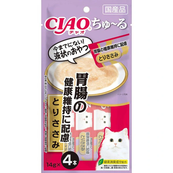 Ciao 胃腸の健康配慮 雞肉味 4支