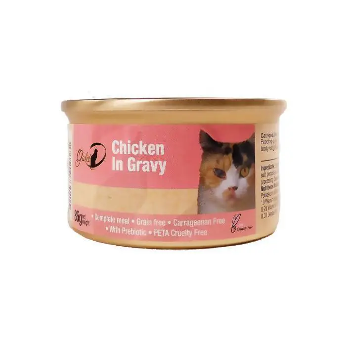 Gold-D Chicken in Gravy Cat Canned 雞肉濃湯貓罐頭 85g