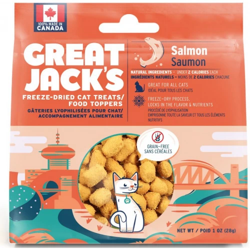 Great Jacks 加拿大冷凍脫水小食 (三文魚) 85g