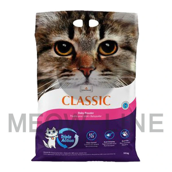 Intersand Classic 嬰兒香粉味加拿大貓砂 14KG