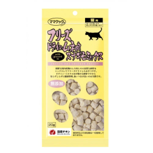 Mamacook 但馬高原 日本凍乾雞肉粒小食18g