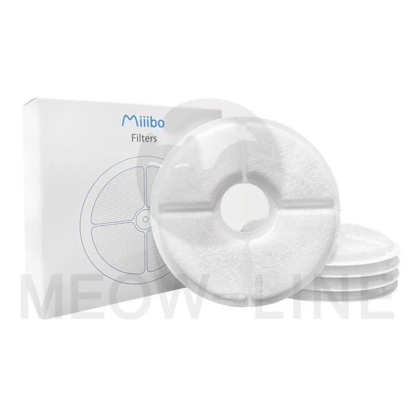 Miiibo 貓咪寶濾芯MINI【5片裝】+濾綿套裝