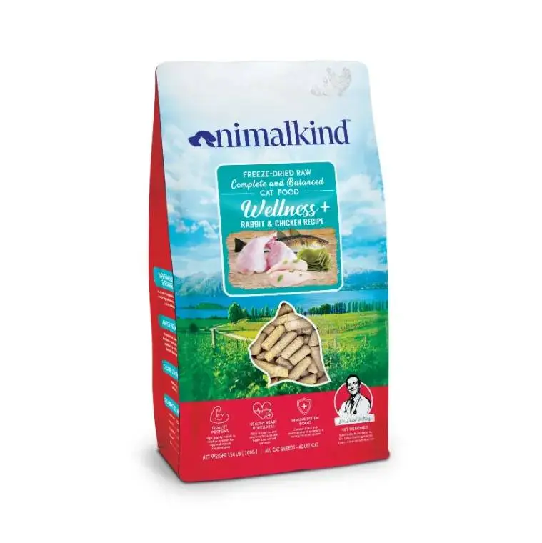 Nimalkind 凍乾生肉主食－Wellness+ 兔肉+雞肉 700g