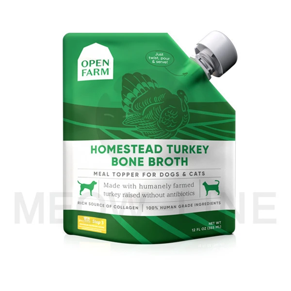 Open Farm 【綠】火雞鮮熬骨湯 12fl oz