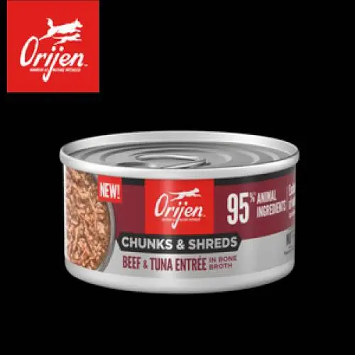 Orijen 奢華鮮肉 牛肉+吞拿魚 成貓主食罐 85g