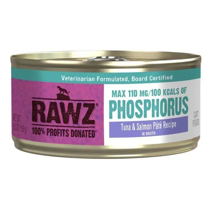 RAWZ 低磷系列 - 吞拿魚三文魚肉醬營養補充罐 156g