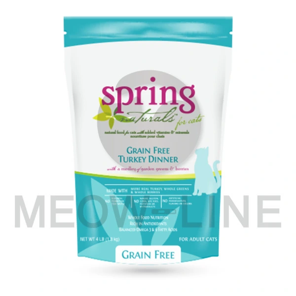 Spring Grain Free Turkey Dinner 無穀物火雞配方貓糧 4.5kg