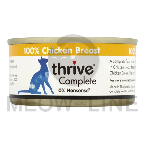 Thrive chicken Breast 整全膳食雞胸肉貓罐頭 75g