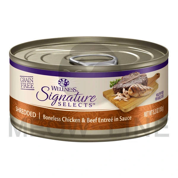 Wellness 【S.S系列】Shredded Boneless Chicken + Beef 牛肉雞肉絲 5.3oz