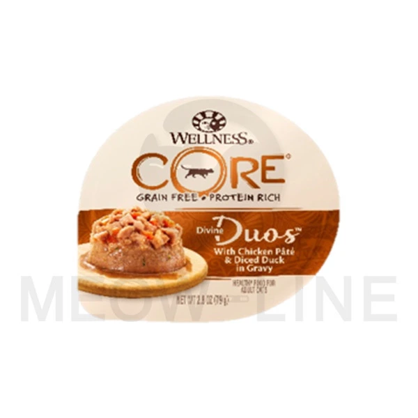 Wellness (低磷)Divine Duos™ 鴨肉塊+雞肉滋味杯 2.8oz