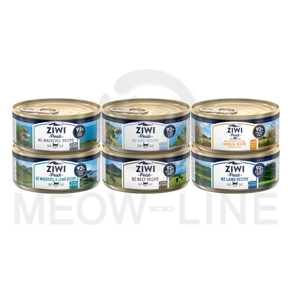 Ziwi Peak 【自選組合24罐】鮮肉貓罐頭 185g x 24