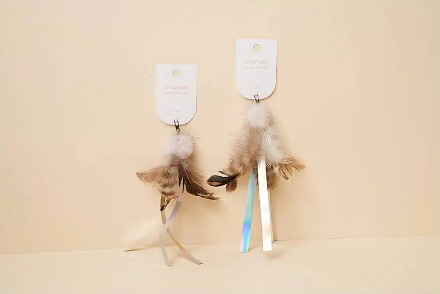 Zooahpet 韓國製- 雀雀逗貓捧替換頭 (隨機色)