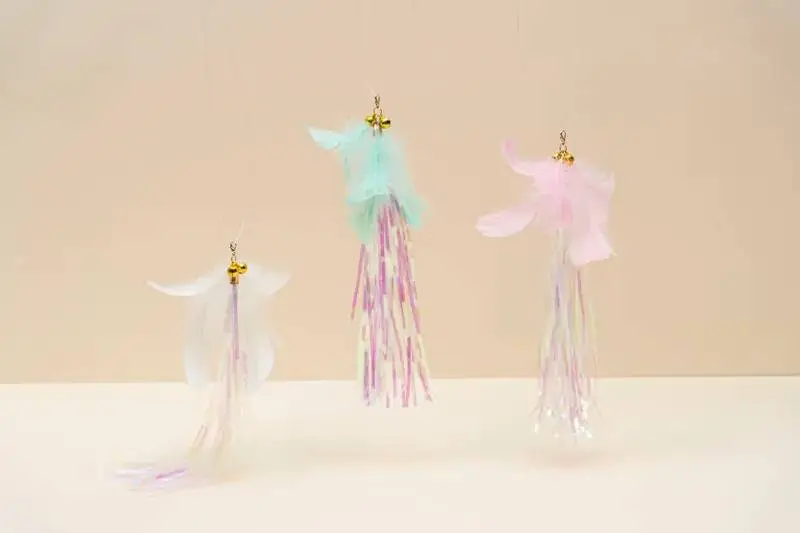 Zooahpet 韓國製- 極光花逗貓捧替換頭 (隨機色)