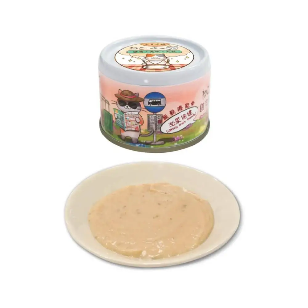 吶一口 貓主食泥罐系列 - 雞肉鮪魚+蔓越莓 (泌尿保健) 60g