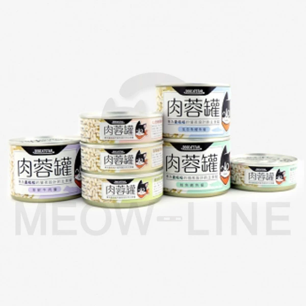 汪喵星球 貓用肉蓉主食罐 虱目魚肉蓉 80g