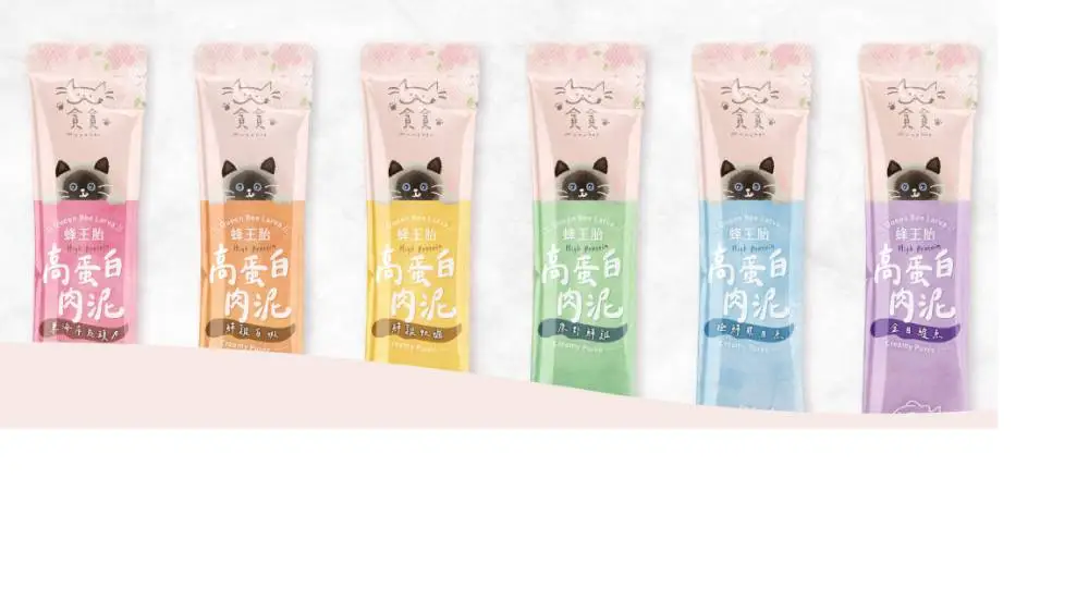 貪貪 自選4包- 蜂王胎高蛋白肉泥 