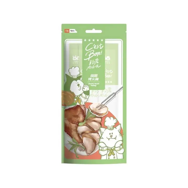 陪心寵糧 無味精醬醬- 田園烤火雞12g x 4(舒眠配方)