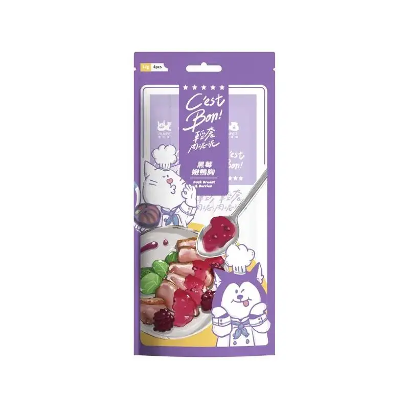 陪心寵糧 無味精醬醬- 嫩鴨胸12g x 4(腸胃好消化)