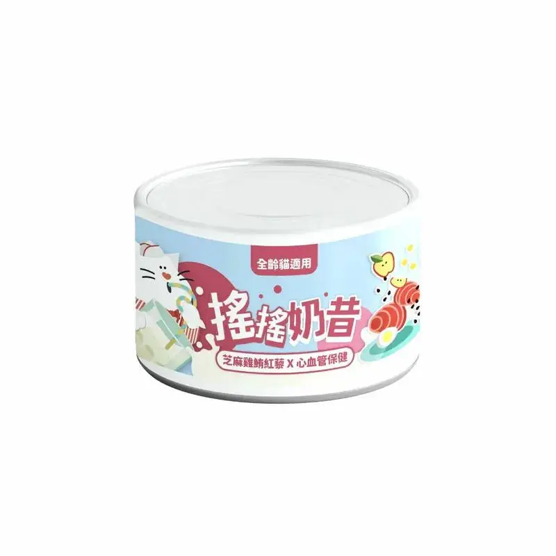 陪心寵糧 大罐搖搖奶昔罐 - 芝麻雞鮪紅藜170g(心血管保健)