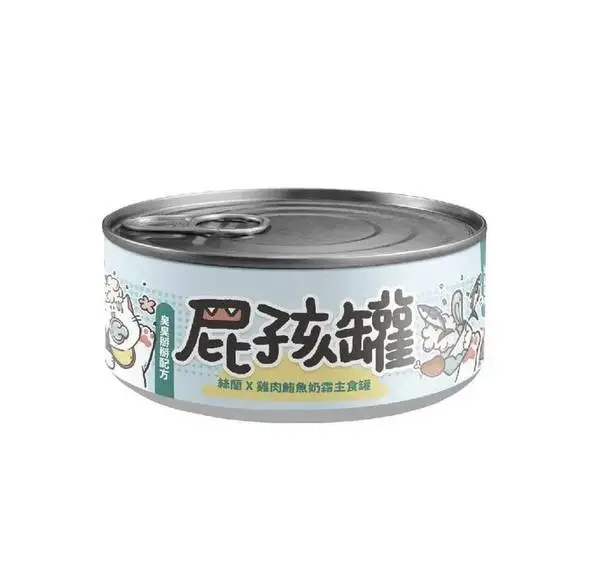 陪心寵糧 屁孩奶霜主食罐 - 絲蘭X雞鮪(幼貓罐)